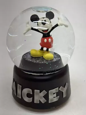 Disney Mickey Mouse March Musical Enesco Water Snow Globe 1955 - READ • $24