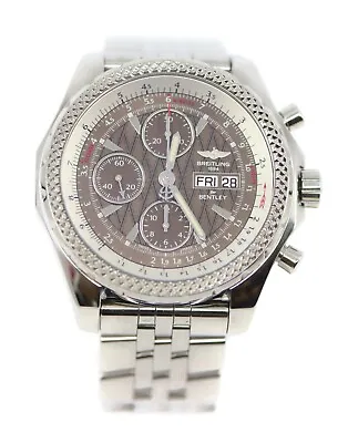 Breitling Bentley GT Stainless Steel Watch A13362 • $7658