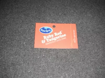 Ocean Spray Ruby Red & Tangerine Vending Machine Label Refrigerator Magnet • $1