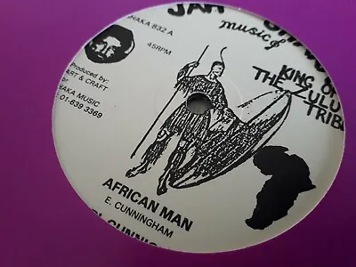 Earl Cunningham  African Man  12  Jah Shaka • £46.99