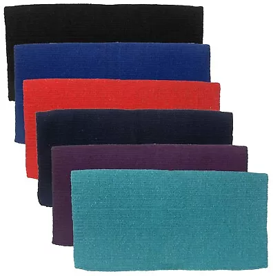 $43.90 • Buy Western Saddle Blanket 4lb Wool Blend - 34  X 36  - 6 Color Choices