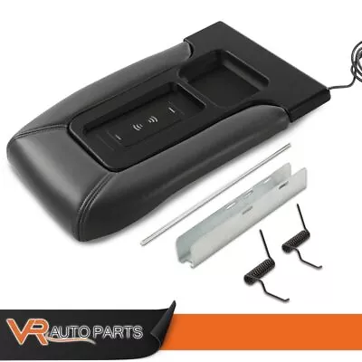 Fits For 1999-07 Silverado Lid Arm Rest Wireless Charging Center Console Cover • $45.80