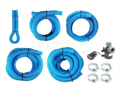£5.99 • Buy Swimming Pool Pipe Accessory 32mm Hose 1m 2m 3m 4m 5m Pump / Filter / Heater