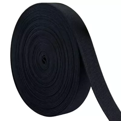 20MM 25MM Wide Flat Elastic Stretch Ribbon Band Sewing Braided Waistband • $1