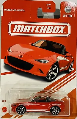 Matchbox Special Red Edition Mazda Mx-5 Miata Red 2024 New • $24.88