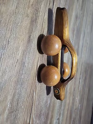 Vintage Wood Mercedes Benz MB 380 SL Wooden Sports Car Back Massager  • $20