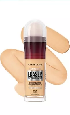 Maybelline Instant Age Rewind Eraser Treatment Makeup 130 - Buff Beige Collagen • $14.97