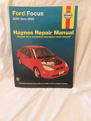 $9 • Buy Ford Focus 2000 Thru 2005 Haynes Repair Manual #36034