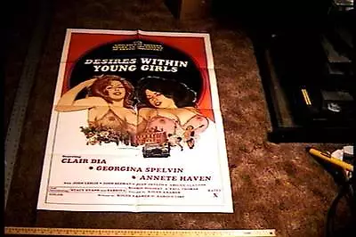 Desires Within Y Girls Orig Movie Poster Sexploitation Annette Haven • $262.50