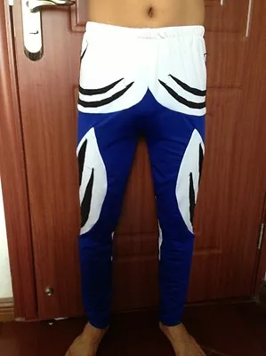 New  Spandex Zentai Wrestling Tights/pants Blue/black/White S-XXL  • $32.99