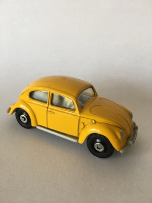 £5.50 • Buy Vintage 🚗 Corgi VW Beetle Yellow 'VW 4' - Made In GB Collectable Toy Car