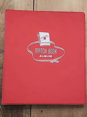 Match Book Cover Collector Album With 140 Covers And 25 Unfilled Pages Vtg 1964 • $30
