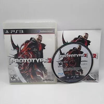 Prototype 2 (Sony PlayStation 3 2012) PS3 CIB Complete W/ Manual TESTED • $9.99