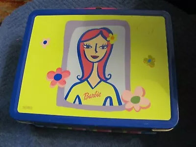 Barbie Thermos 1999 Metal Lunch Box (complete) • $12.95