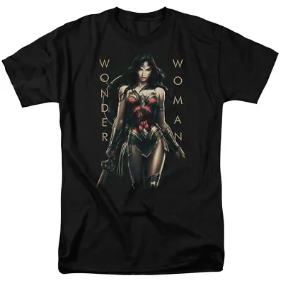 Wonder Woman Movie Armed And Dangerous Licensed Adult T-Shirt • $23.95