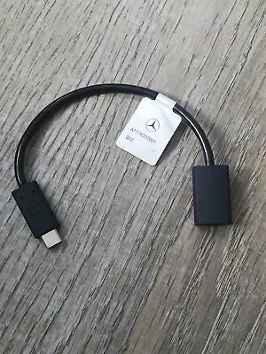 Genuine Mercedes Benz Media Interface Adapter Cable USB-C New A1778202901 OEM • $10.99