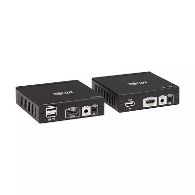 Tripp-Lite B013-HU-4K HDBaseT HDMI Over Cat5e/6 Extender With 2 Port USB Hub • $130