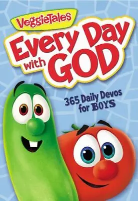 VeggieTales Every Day With God: 365 Daily Devos For Boys By VeggieTales Good Bo • $4.40