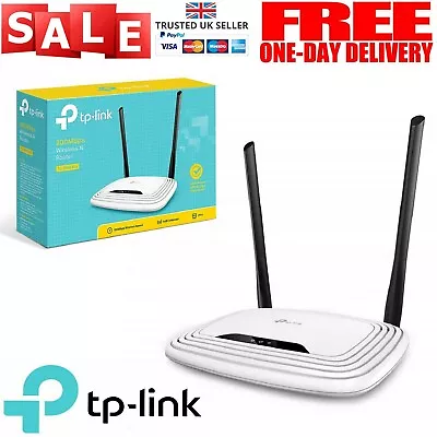 £22.99 • Buy TP-Link Wireless Internet Router WiFi Booster 300Mbps Signal Range Extender