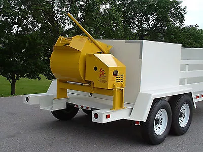 NEW  9 Cubic Foot Mortar/Cement Mixer From Curb King 5.5 Hp Honda Gearless • $5368