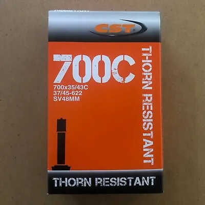 New CST Bicycle Inner Tube 700C Schrader Valve Thorn Proof Puncture Resistant • $17.95