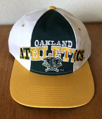 Vintage Starter Tri Power Oakland A's Athletics MLB Snapback Hat Baseball Cap • $39.99