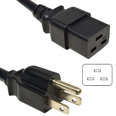 6ft Rectangle AC Power Cord For Dell Precision 690 2R328 Tower Mains Cable • $11.95