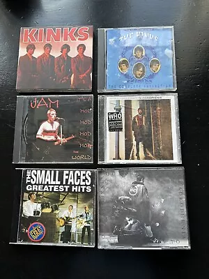 The Who Quadrophenia Soundtrack The Kinks Small Faces The Jam Live Mod CDs • £0.99