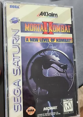 Mortal Kombat II (Sega Saturn 1996) READ DESCRIPTION  • $32
