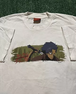 Vintage Samurai Champloo Shirt Mugen Anime Box Logo Tee Large Cowboy Bebop RARE • $65