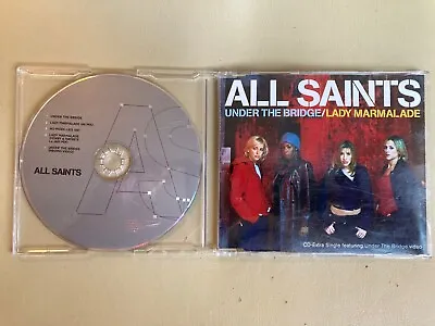 All Saints - Under The Bridge/Lady Marmalade (1998) CD Single • £1