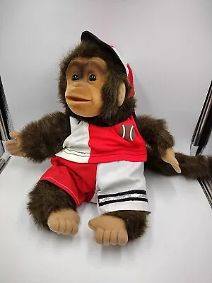 Vintage Hosung Coco Chimp Monkey Puppet Plush Realistic Stuffed Animal Baseball  • $19.95