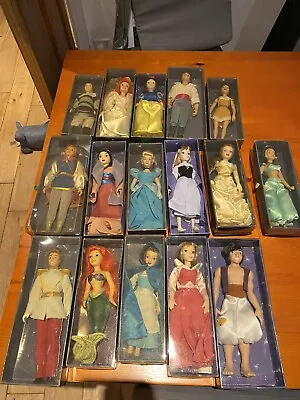 £55 • Buy 16 Boxed DeAgostini Disney Porcelain Dolls. Princess & Princes Characters