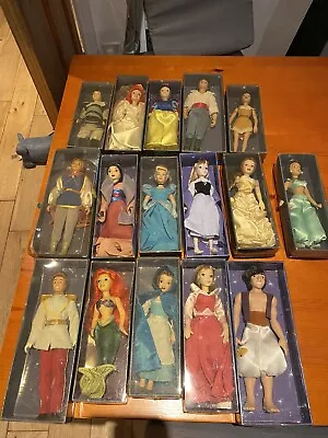 £55 • Buy 16 Boxed DeAgostini Disney Porcelain Dolls. Princess & Princes Characters