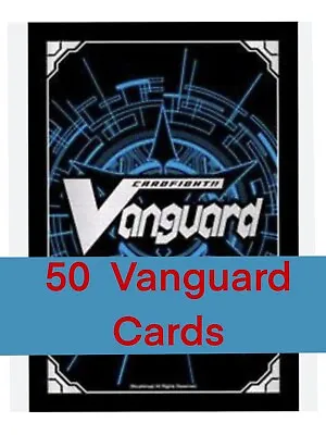 50 Assorted Cardfight Vanguard Cards Including Holos And Non-holos • £5