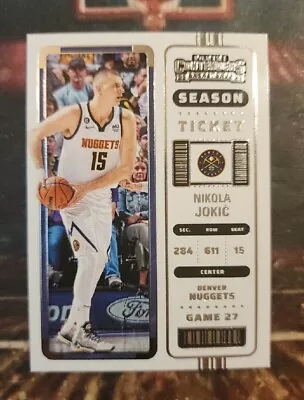 2022 Contenders Season Ticket Jokic/A.D./Embiid/Booker/Mitchell/Harden/Brunson👀 • $21.99