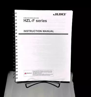 Juki HZL-F600 F300 F400 Sewing Machine Instructions User Guide Manual Reprint • $16.99