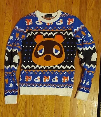 Geeknet Nintendo Animal Crossing Tom Nook Sweater Unisex Size S  • $12.87
