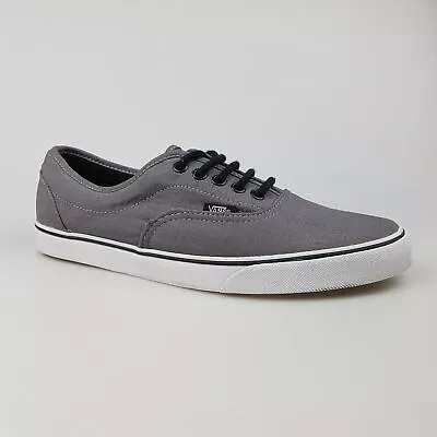 VANS 'Old Skool' Sz M 8.5 / W 10 US Shoes Grey White Canvas | 3+ Extra 10% Off • $48.99