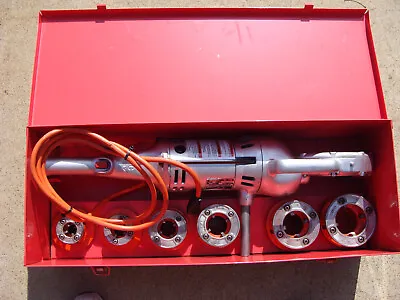 RIDGID 700 PIPE THREADER W/DIES 1/2  To 2  REFURBISHED *xcond* NR • $1295