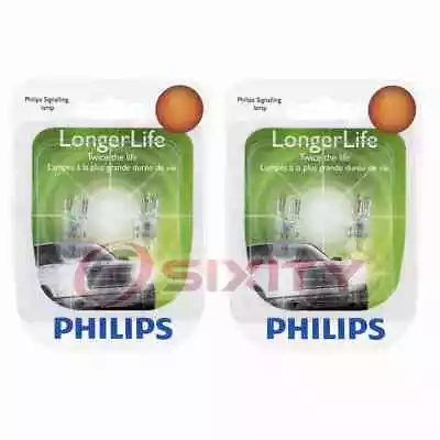 2 Pc Philips Inner Tail Light Bulbs For Mazda Protege 1999-2003 Electrical Up • $10.67