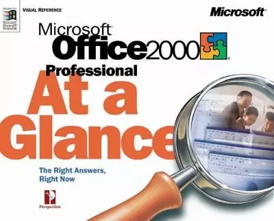 Microsoft Office 2000 Professional At A Glance • $13.46