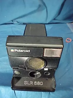 Orig Vintage POLAROID SLR 680 Folding LAND CAMERA Single Lens Reflex Clean • $61