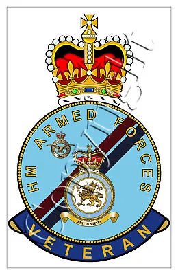 Raf Police Royal Air Force Police Hm Armed Forces Veterans Sticker • £2.99