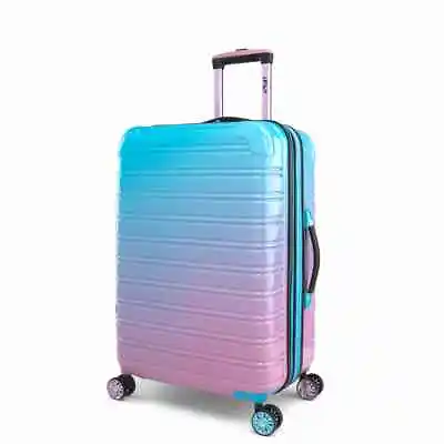 IFLY Fibertech Hard Shell Spinner Travel Suit Case Expandable Trolley Suitcase • £60.99