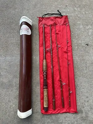 Vtg Fenwick 4 Piece 7' Voyageur Model PLS70-4 Feralite  Spinning Rod • $120