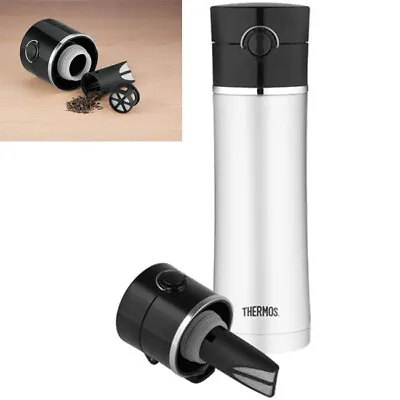 $42.95 • Buy THERMOS 470ml Sipp™ Stainless Steel Vacuum Insulated Drink Bottle W/ Tea Infuser