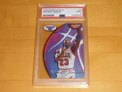 1996-97 Fleer Total O #4 Michael Jordan PSA 9 MINT • $4.25