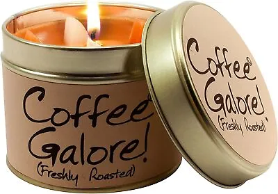 Lily Flame - Scented Candle Tin - Coffee Galore - UK MADE • £11.97