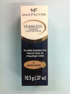 Max Factor Seamless Stick Makeup TOASTED ALMOND #05. • $11.04